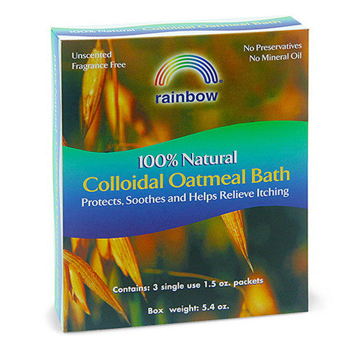 Rainbow Research Colloidal Oatmeal Unscented Bath Powder Packets - 1.5 Oz, 3 Ea